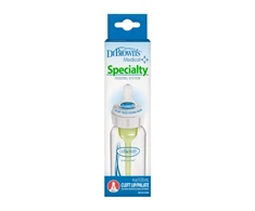 DR. BROWN'S buteliukas siauru kakleliu su spec. paskirties vožtuvu, 120ml