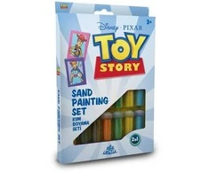 Egem Grup Organizasyon Raudonas CASTLE spalvoto smėlio piešimo rinkinys TOY STORY, 2 trafaretai