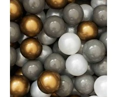 FLUMI kamuoliukai Gold/Dark pilkas/Pearl, 200 vnt.