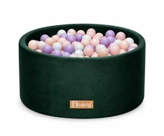 FLUMI personalizuotas kamuoliukų baseinas + 200 kamuoliukų, Dark Žalias