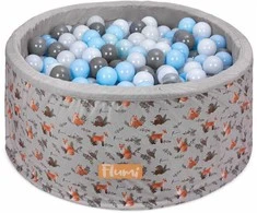 FLUMI personalizuotas kamuoliukų baseinas + 200 kamuoliukų, Fox