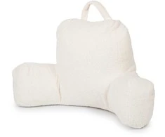 FLUMI skaitymo pagalvė su porankiais ir kišenėmis TEDDY, rusvai gelsvas