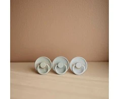 FRIGG 0-6 mėn. lateksinis čiulptukas ROPE, French Gray
