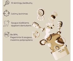 HEORSHE barškučių rinkinys, 10 vnt.