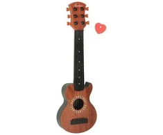 Ikonka Vaikiška gitara, 46,5 cm, ruda/juoda