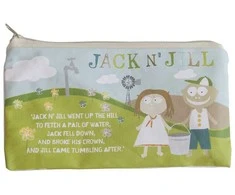 JACK N' JILL kelioninis krepšelis iš natūralios medvilnės