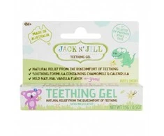 JACK N' JILL natūralus gelis dygstant dantukams, 15 g.