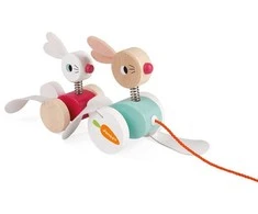 JANOD traukiamas žaislas RABBITS