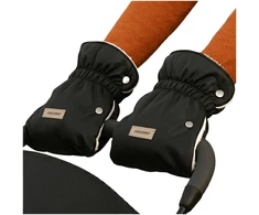 Double stroller muffs - juodas Kruzzel 25814