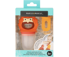 MARCUS&amp;MARCUS silikoninis maitintuvas, forma ledams, kramtukas MARCUS