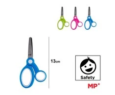 MP ergonominės vaikiškos žirklės, 13 cm