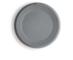 MUSHIE silikoninė lėkštė limpančiu dugnu, Stone