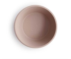 MUSHIE silikoninis dubenėlis limpančiu dugnu, Blush