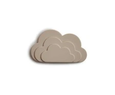 MUSHIE silikoninis kramtukas CLOUD, Gray