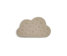 MUSHIE silikoninis kramtukas CLOUD, Gray