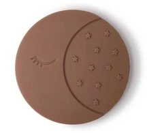 MUSHIE silikoninis kramtukas MOON, Cloudy Mauve
