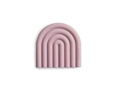 Silikoninis kramtukas Mushie Rainbow Mauve