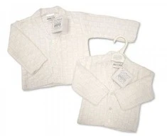 NURSERY TIME 0-6 mėn. megztinis, baltas