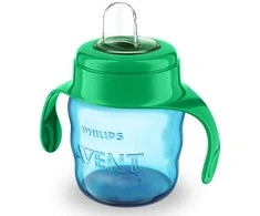 Philips AVENT 200 ml 6+ mėn. EASY SIP neišsipilanti gertuvė, mėlyna