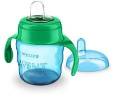 Philips AVENT 200 ml 6+ mėn. EASY SIP neišsipilanti gertuvė, mėlyna