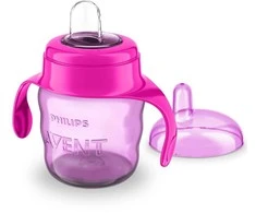 Philips AVENT 200 ml 6+ mėn. EASY SIP neišsipilanti gertuvė, violetinė