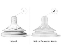 Philips AVENT Natural Response 3+ mėn. Nr. 4 vidutinės tėkmės žindukai, 2 vnt.