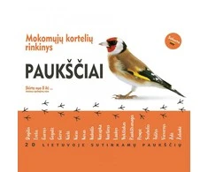 Skaitau Nuo Gimimo Paukščiai. Mokomųjų kortelių rinkinys