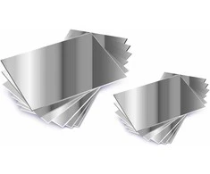 TICKIT plastikiniai veidrodžiai A6, 150x100 mm,10 vnt.