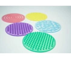 TICKIT SILISHAPES sensorinių apskritimų rinkinys, 10 vnt.