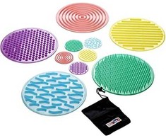 TICKIT SILISHAPES sensorinių apskritimų rinkinys, 10 vnt.