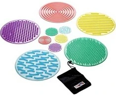 TICKIT SILISHAPES sensorinių apskritimų rinkinys, 10 vnt.
