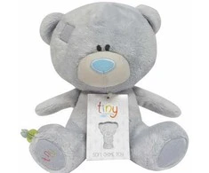 TINY TATTY didelis minkštas meškinas TEDDY, 23 cm