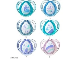 TOMMEE TIPPEE 0-6 mėn. Closer to Nature ANYTIME čiulptukas, 2 vnt.