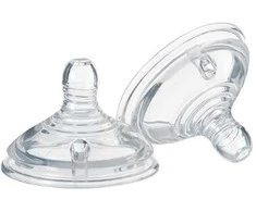 TOMMEE TIPPEE 0+ EASY-VENT lėtos tėkmės žindukai, 2 vnt.