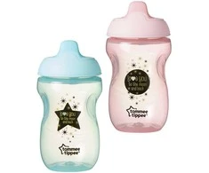 TOMMEE TIPPEE 300 ml. 7+ mėn. MODA SIPPEE puodelis, rožinis