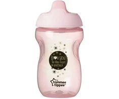 TOMMEE TIPPEE 300 ml. 7+ mėn. MODA SIPPEE puodelis, rožinis