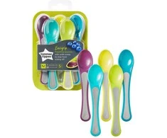 TOMMEE TIPPEE 7+ mėn. šaukšteliai Sidabrinis, 5 vnt.