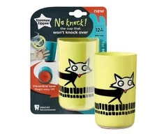 TOMMEE TIPPEE prilimpantis puodelis nuo 12 mėn. NO KNOCK, 300 ml