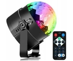 Trenk TR RGB LED projektorius Disco ball + nuotolinio valdymo pultas