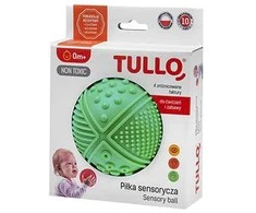 TULLO kamuoliukas sensoriniam vystymui, žalias