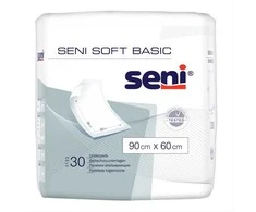 T.Z.M.O SENI Soft vienkartiniai paklotai BASIC 60x90 cm, 30 vnt.