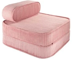 Fotelis WIGIWAMA išlankstomas foteliukas Rožinis MOUSSE