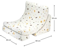 WIGIWAMA kėdė MOON TERRAZZO, Marble