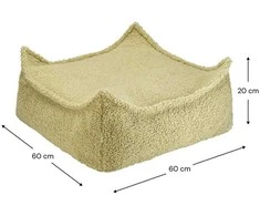 WIGIWAMA kvadratinis pufas MATCHA