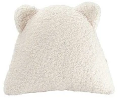 WIGIWAMA pagalvė BEAR, Kreminis Baltas