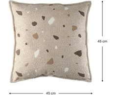 WIGIWAMA pagalvė BLOCK TERRAZZO, Sand