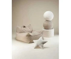 WIGIWAMA pufas CREAM Baltas