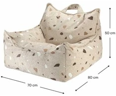 WIGIWAMA sėdmaišis TERRAZZO, Sand