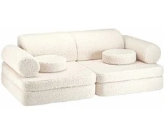 WIGIWAMA sofa CREAM Baltas