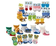WOWERAT lavinančios kūdikių kojinytės su žaisliukais BABY RATTLE